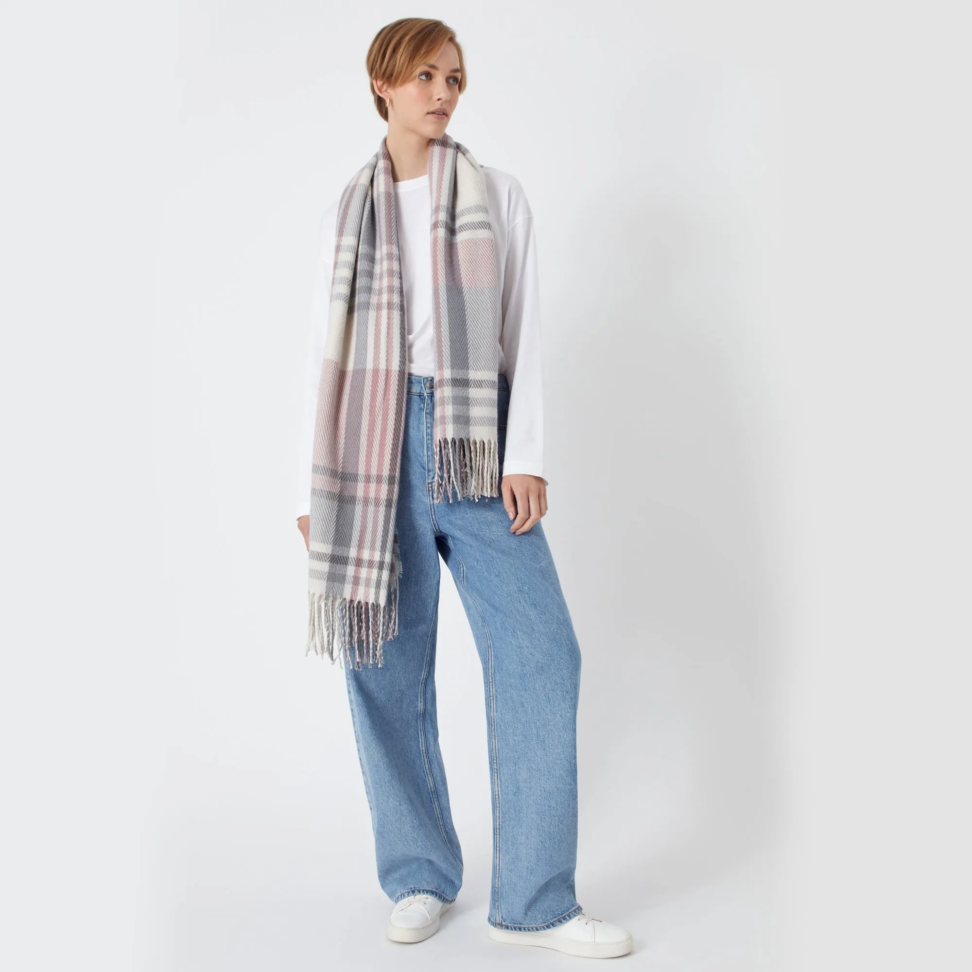 Accessorize London Women's Multi Check Scarf