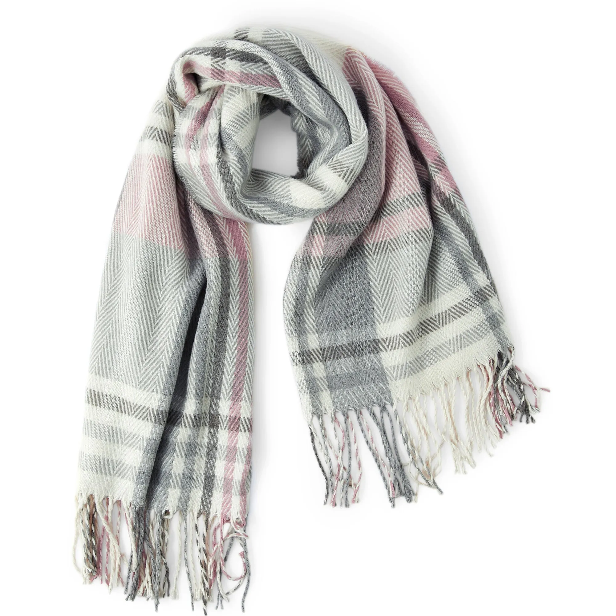 Accessorize London Women's Multi Check Scarf