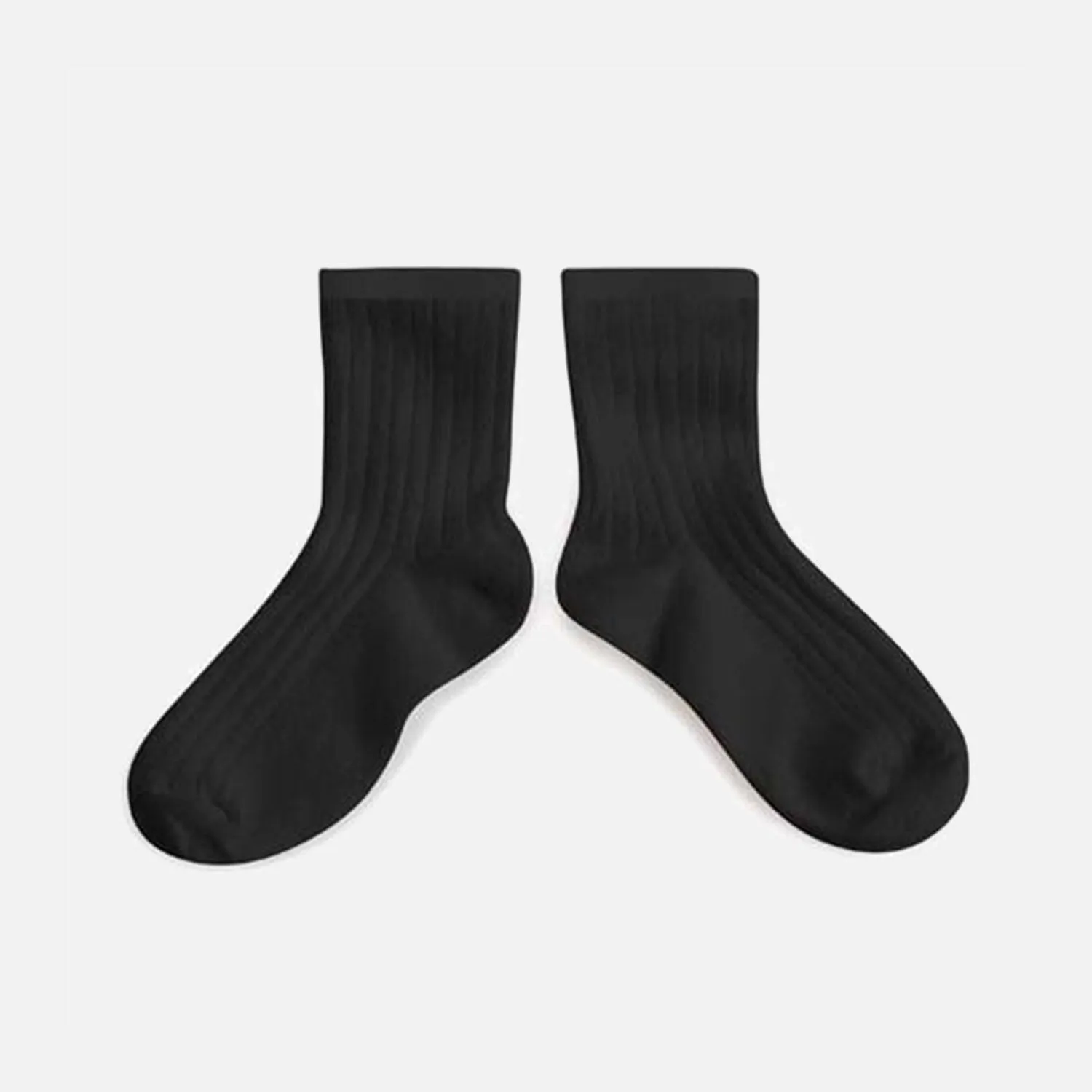 Adult's Cotton Short Socks - Coal