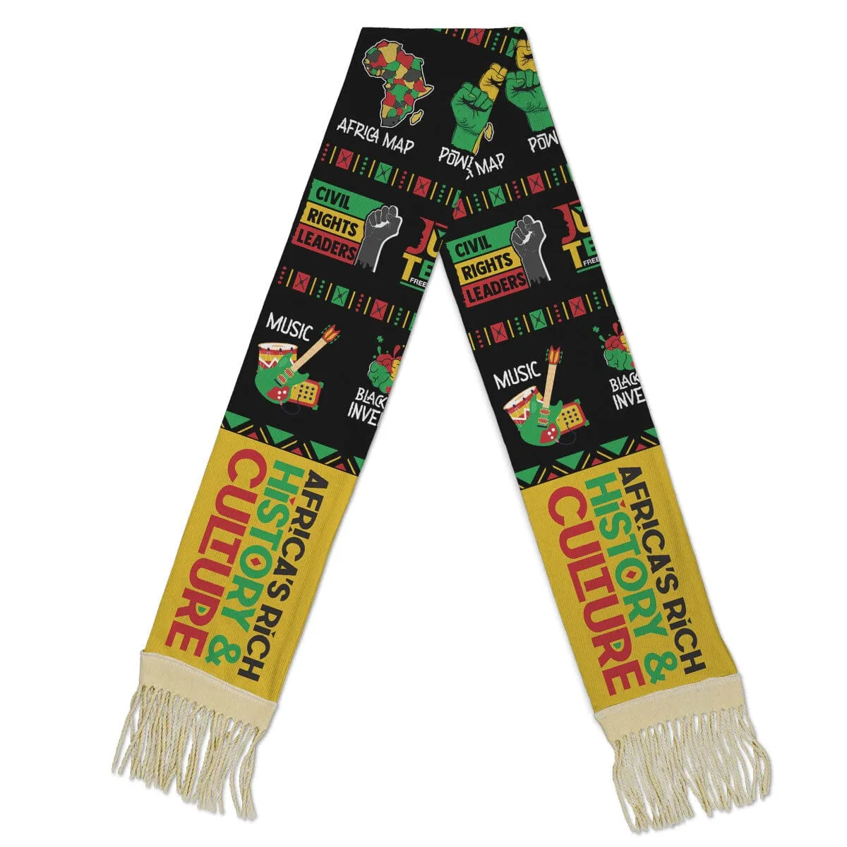 Africa's Rich History And Culture Scarf