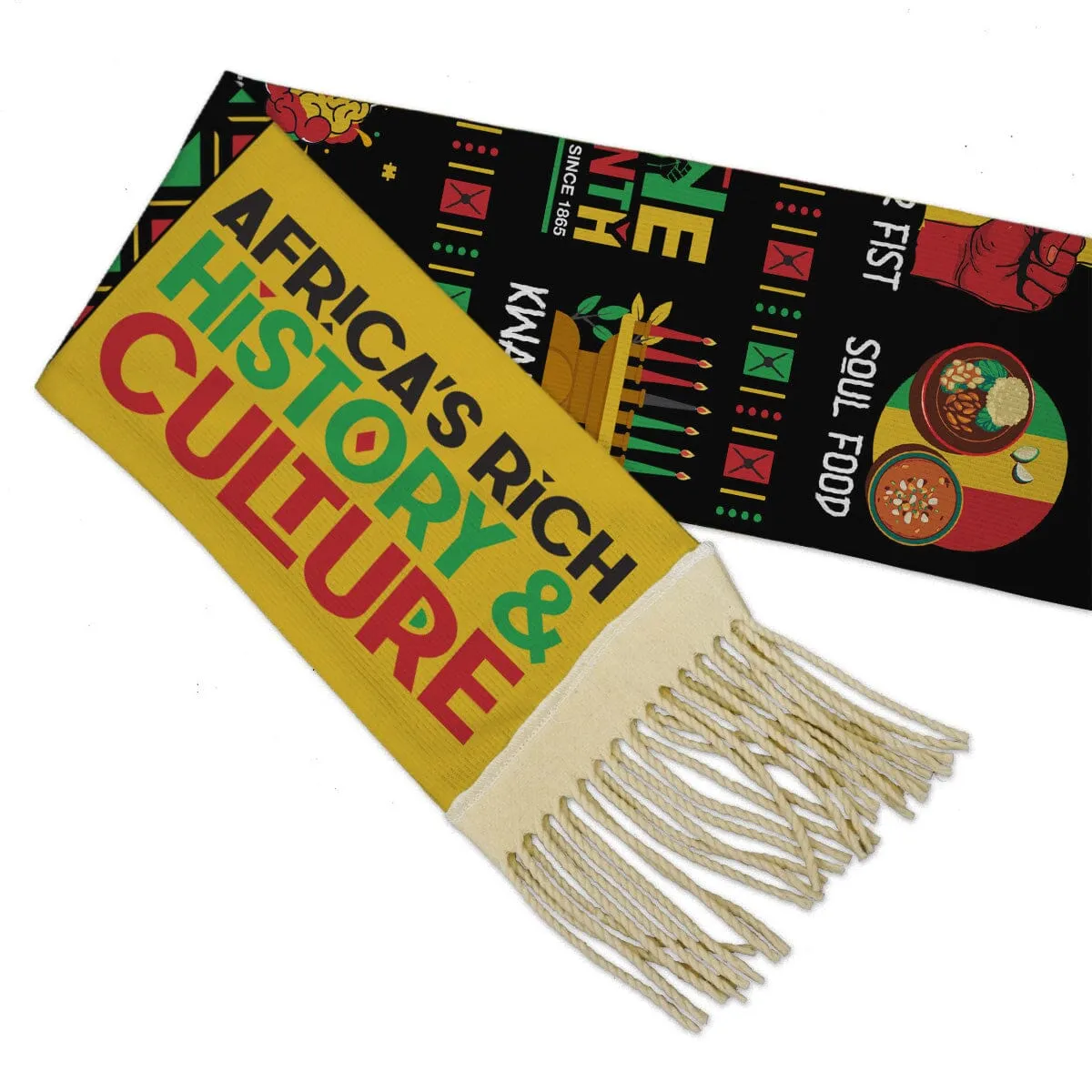 Africa's Rich History And Culture Scarf