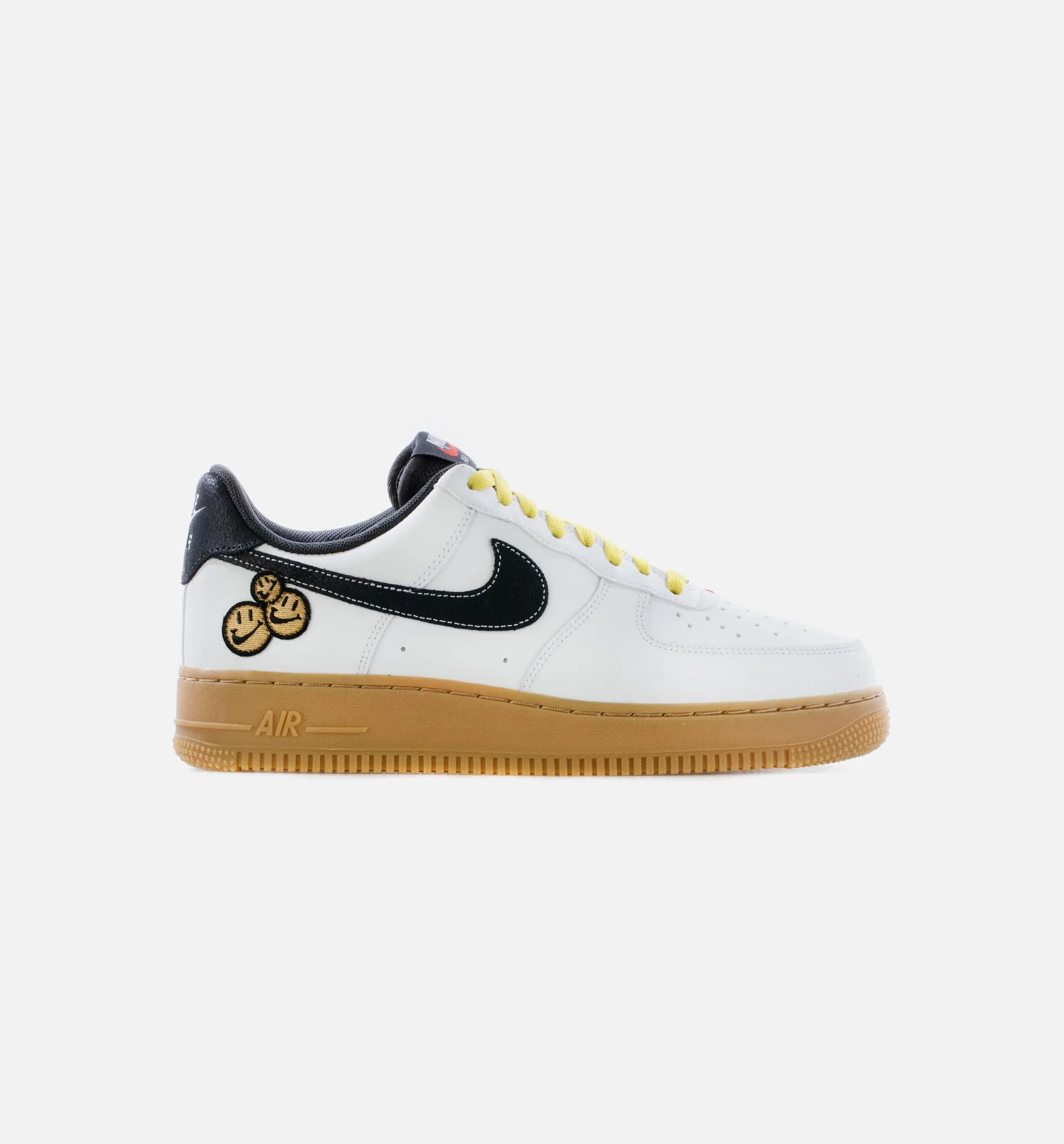 Air Force 1 Go The Extra Smile Mens Lifestyle Shoe - White/Yellow Strike/Gum Light Brown/Anthracite