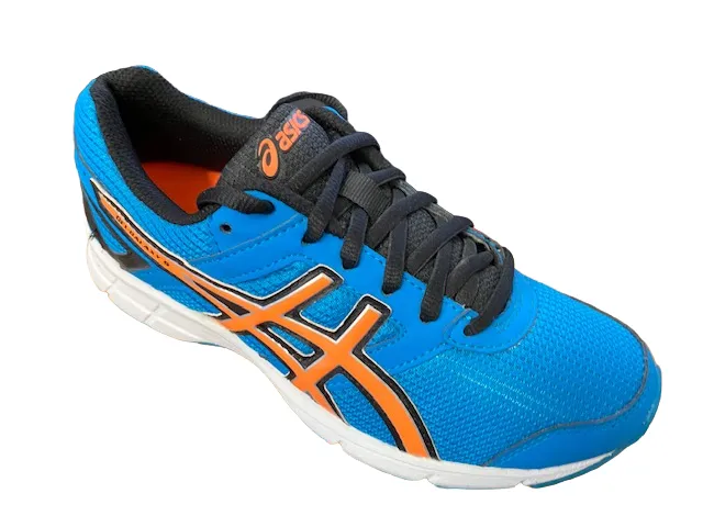 Asics Gel Galaxy 8 C520N 4230 blue orange boys' running shoe