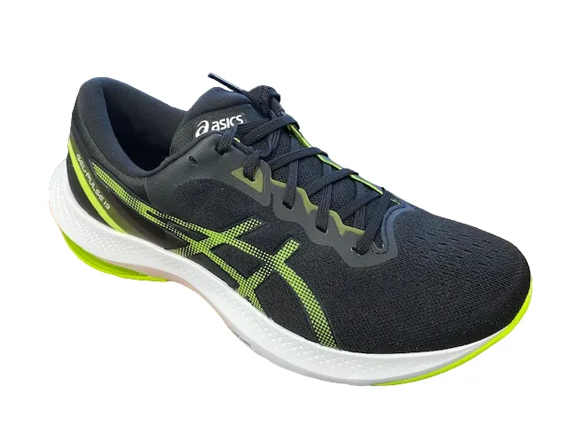 Asics Gel Pulse 13 1011B175 004 black green men's cushioned running shoe 