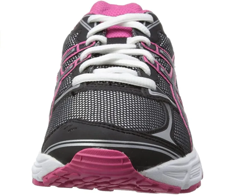 Asics Patriot 6 T3G5N 9990 onyx-black-neon pink women's running shoe