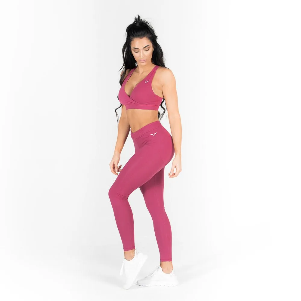 Athena Leggings - Deep Fuchsia