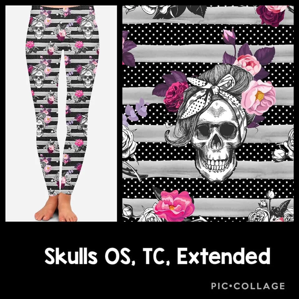 Bandanna Skull Leggings