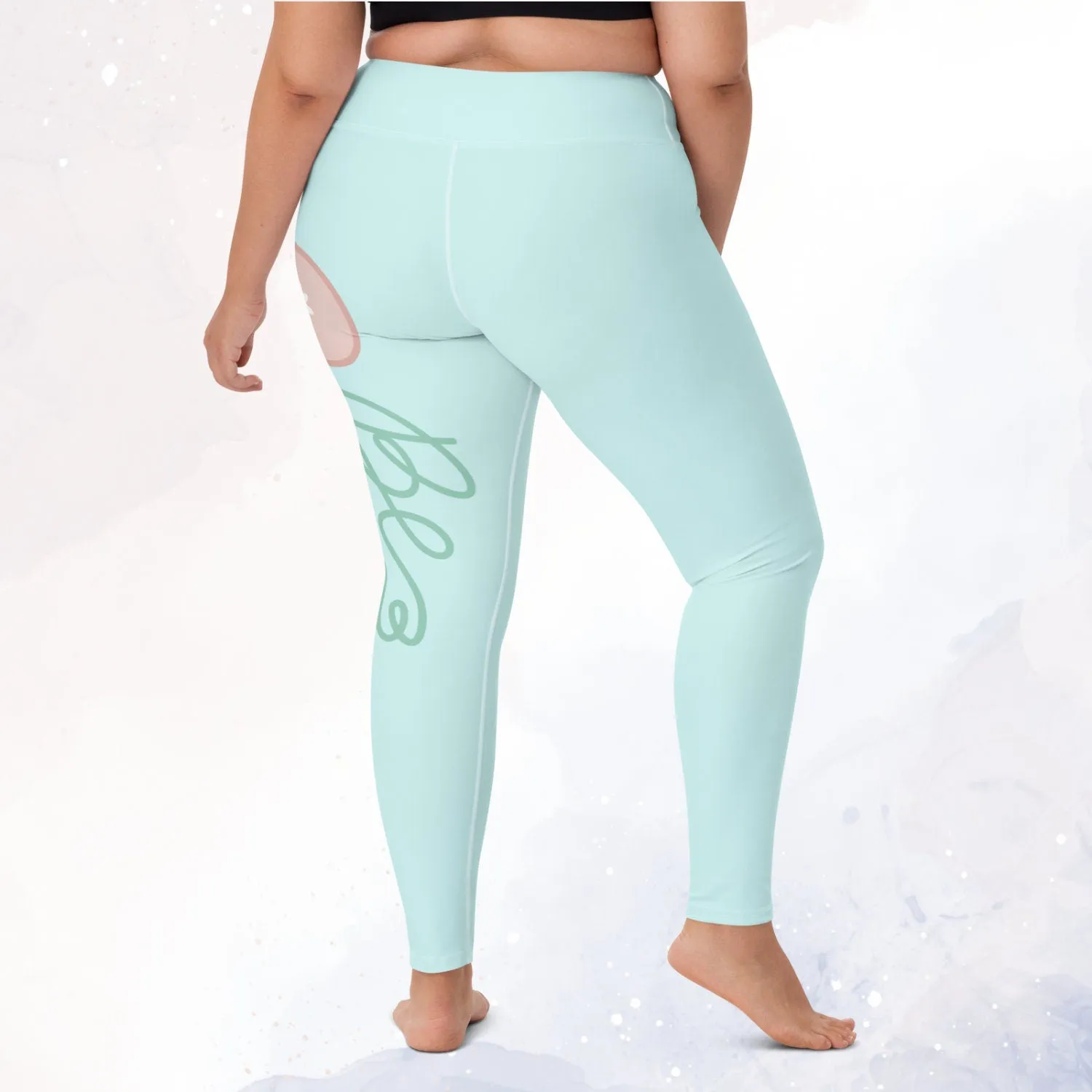 Be Brave Blue Everyday Leggings