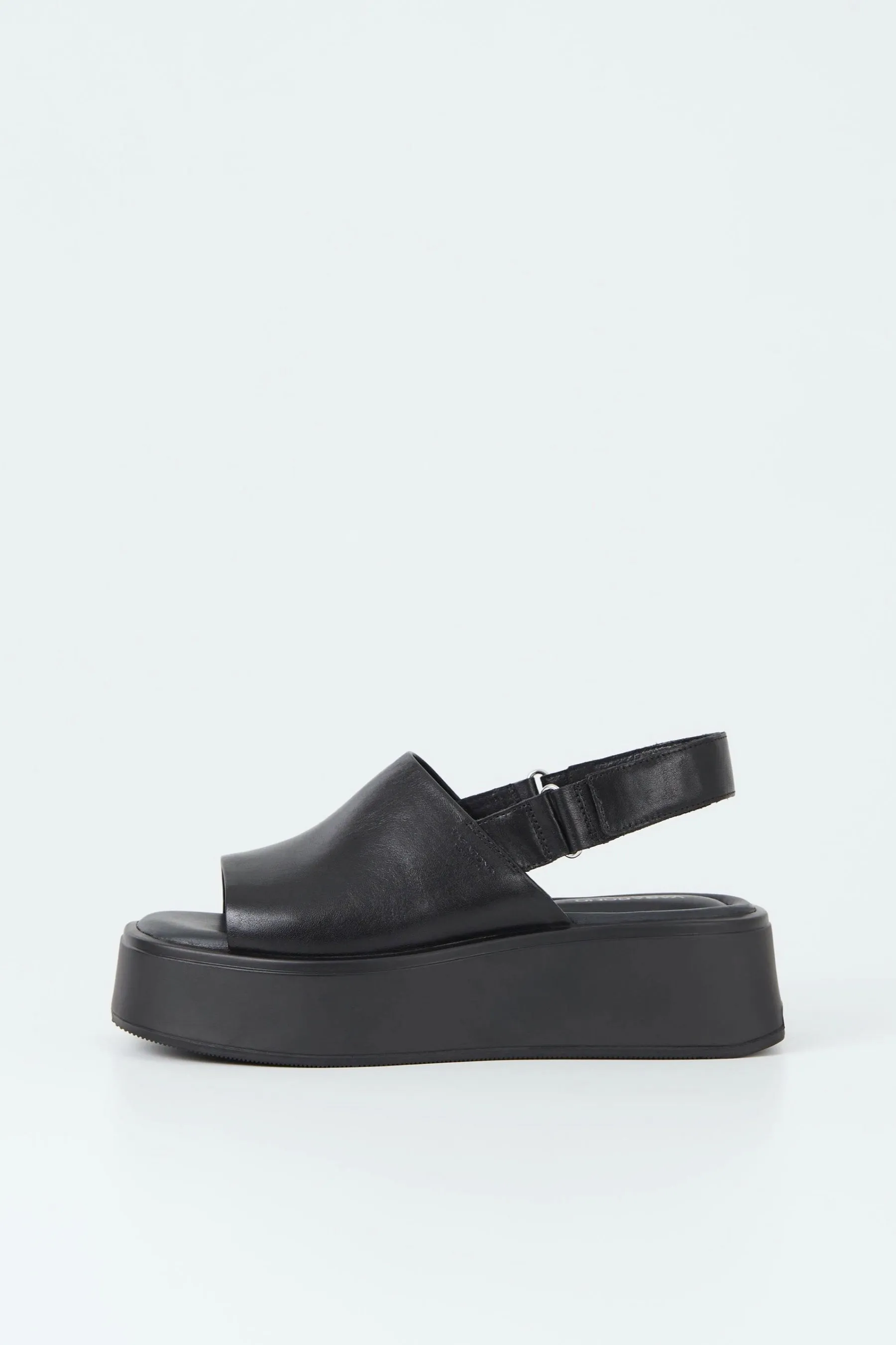 Black Courtney Platform Sandal