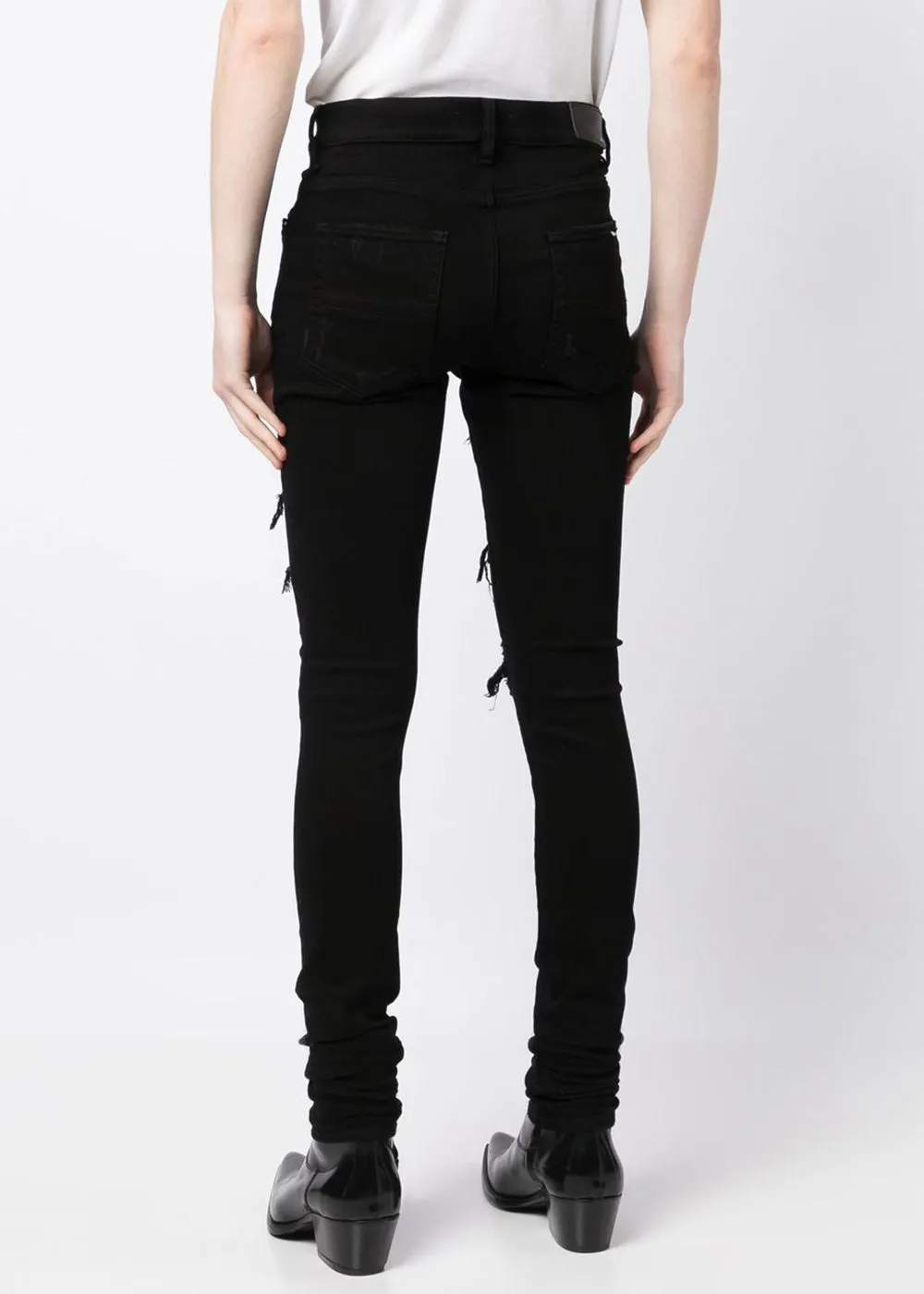 Black Crystal Thrasher Jeans