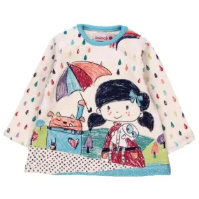 Boboli Dress - Rainy Day