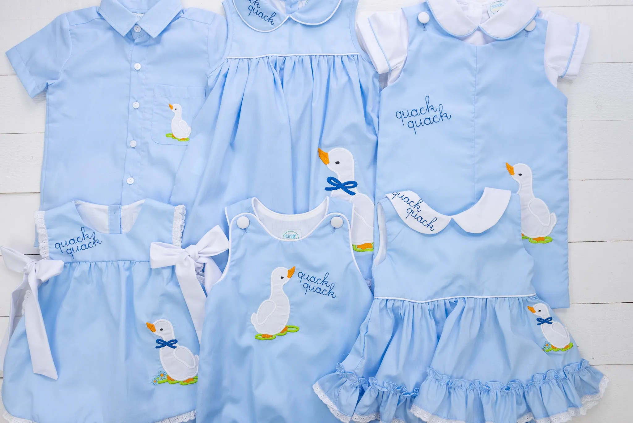 Boys Duck Shorts Set