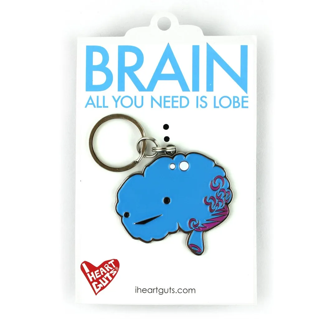 Brain Keychain