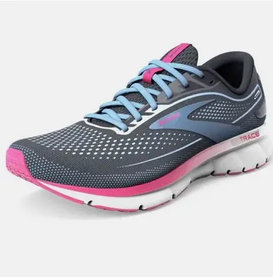 Brooks Trace 2 women's running shoe 1203751B082 ebony-lilac pink