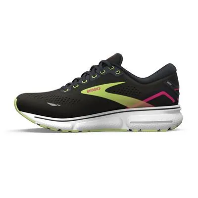 Brooks women's running shoe Ghost 15 1203801B083 black-ebony-green