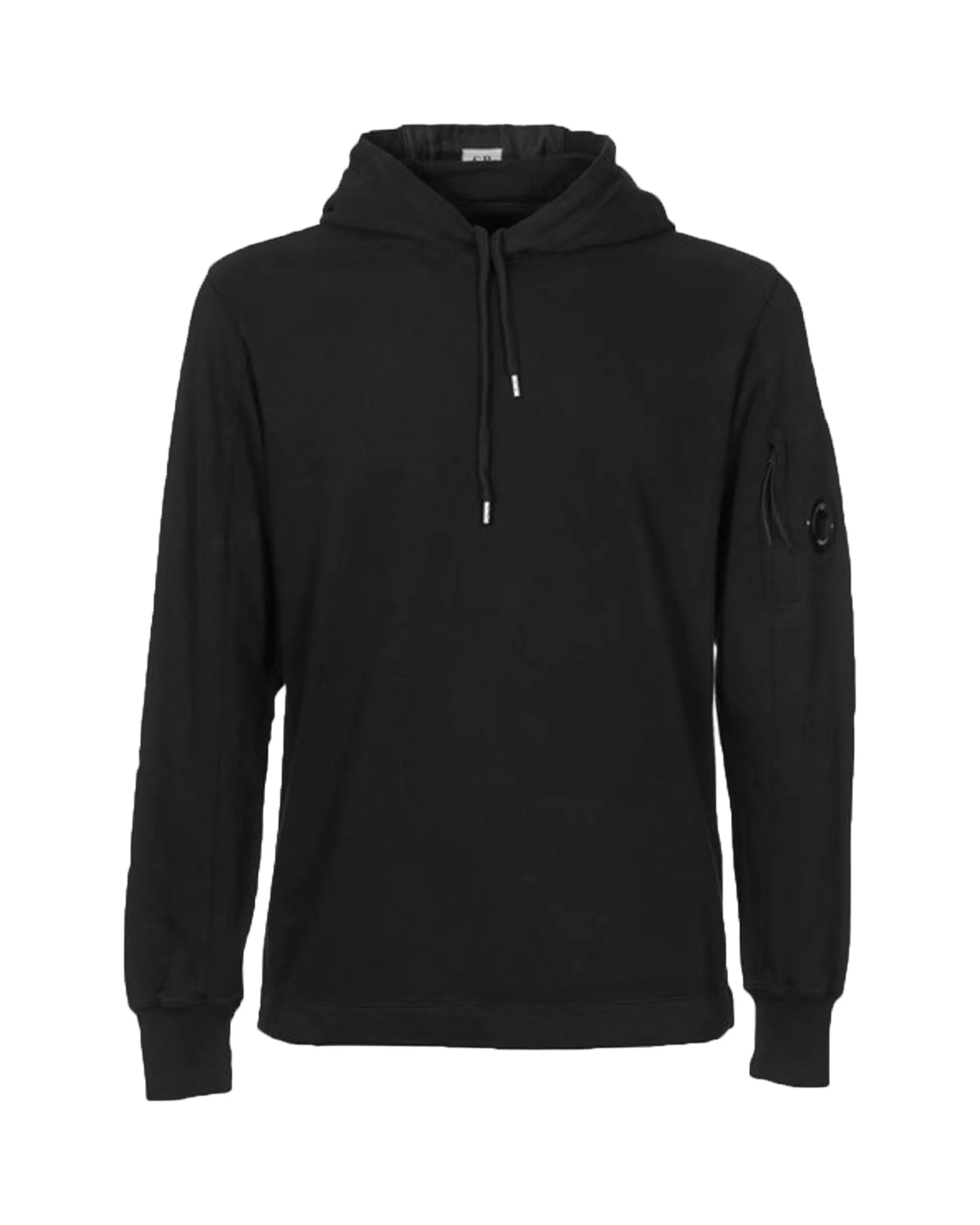 CP Company Light Fleece Hoodie Black