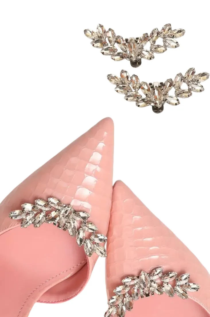 Crystal Shoe Clips