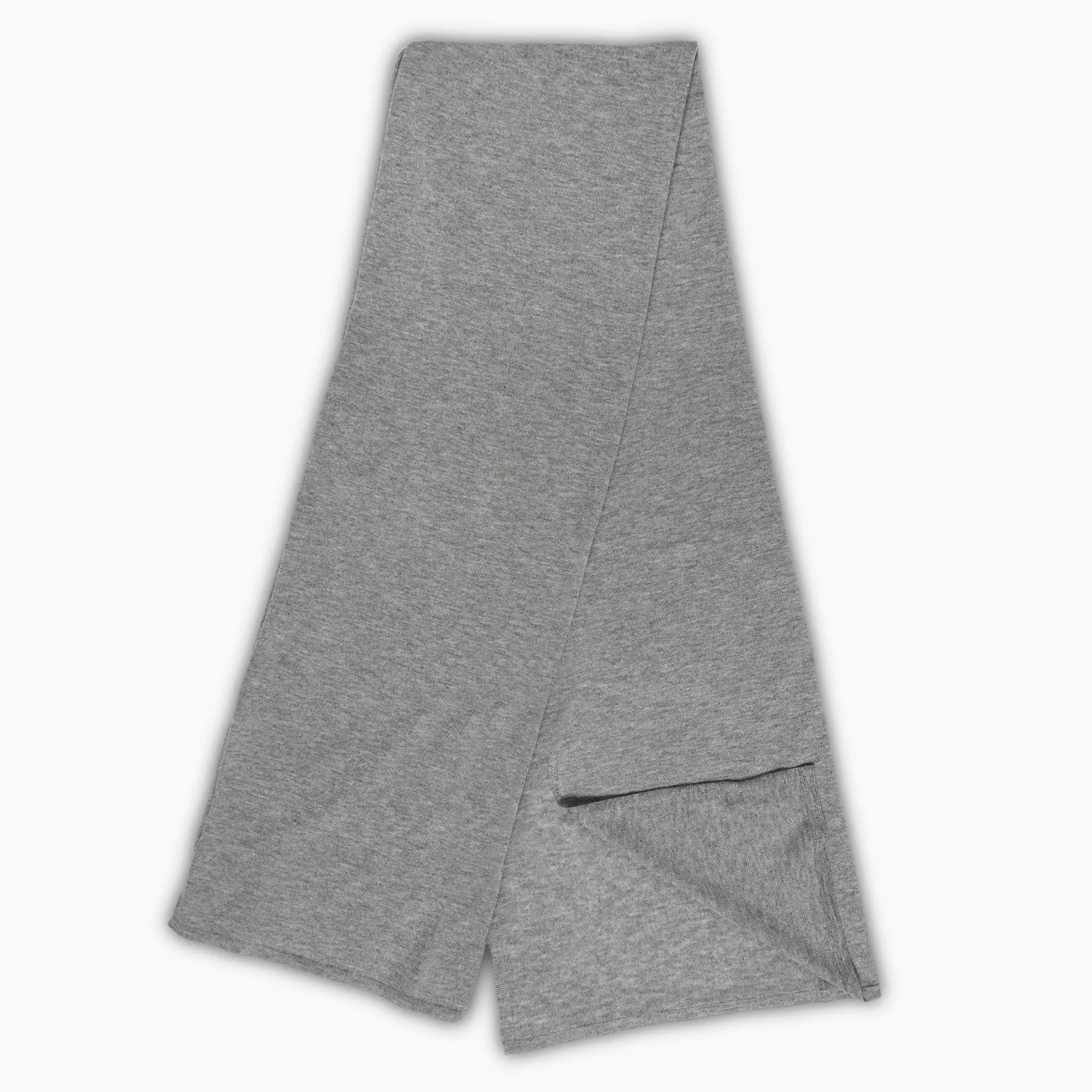 Gael Scarf 100% high cashmere (medium grey melange)