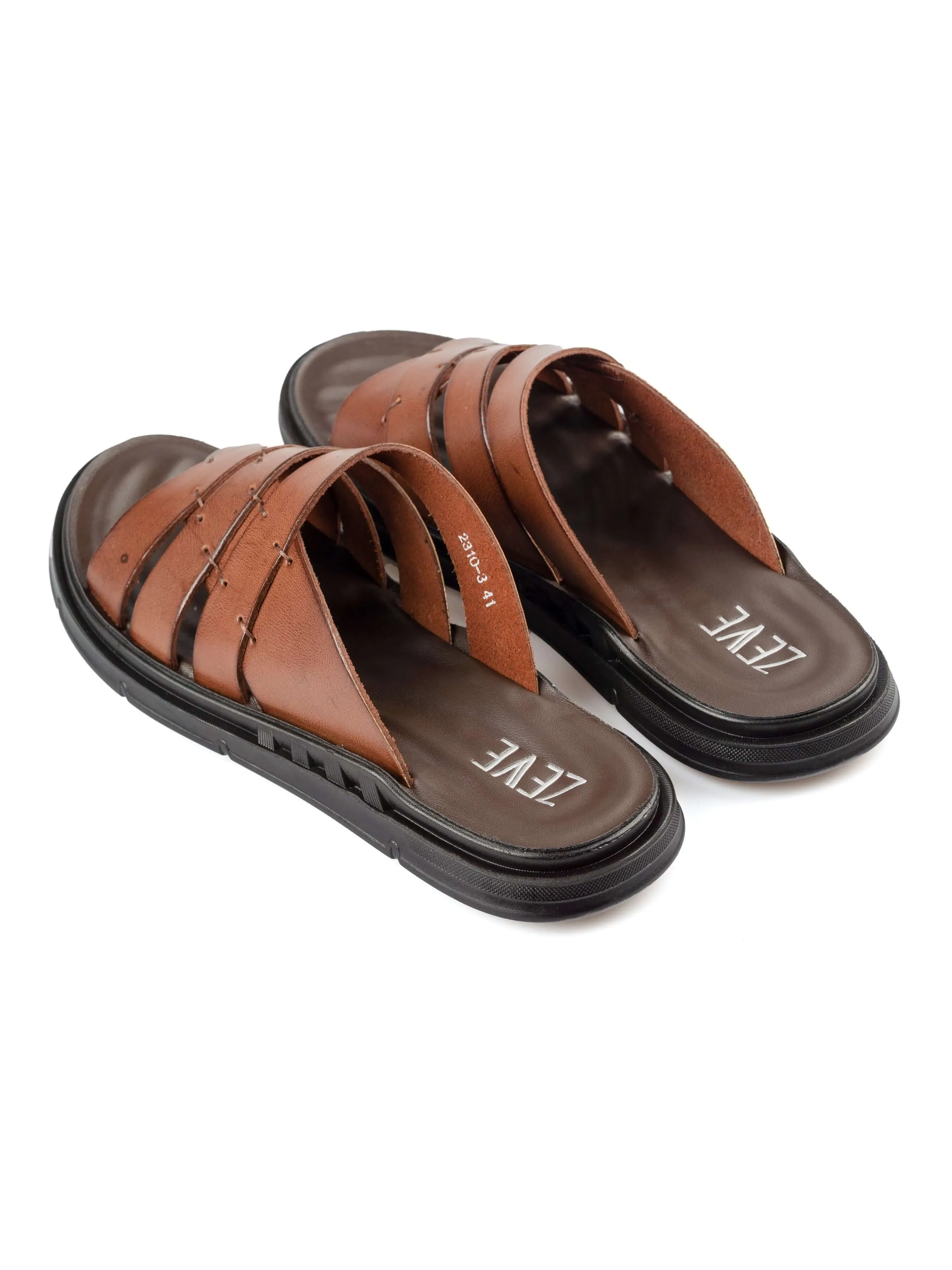 Hael Sandal - Coffee Leather