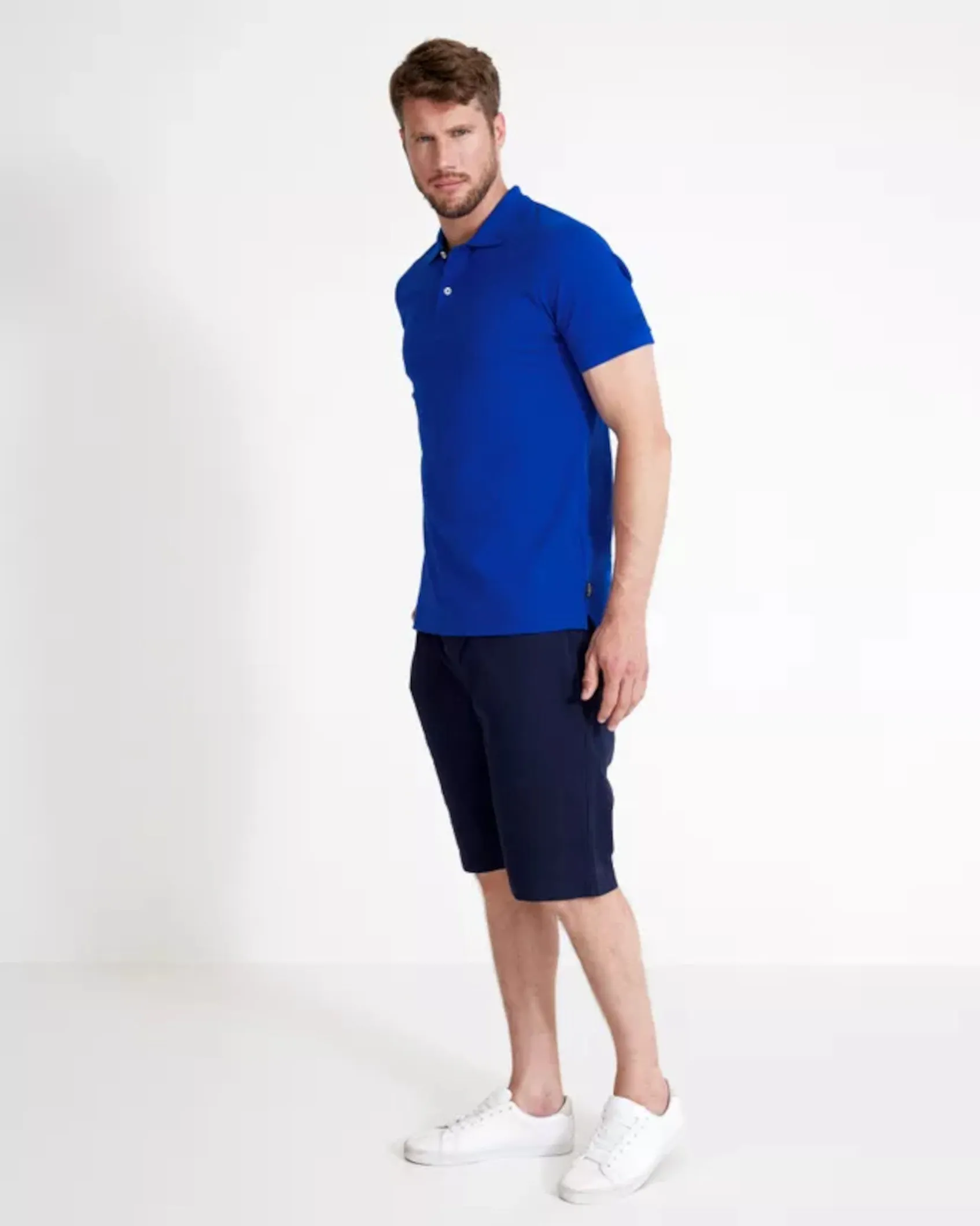 Holebrook Beppe Polo Top Surf Blue