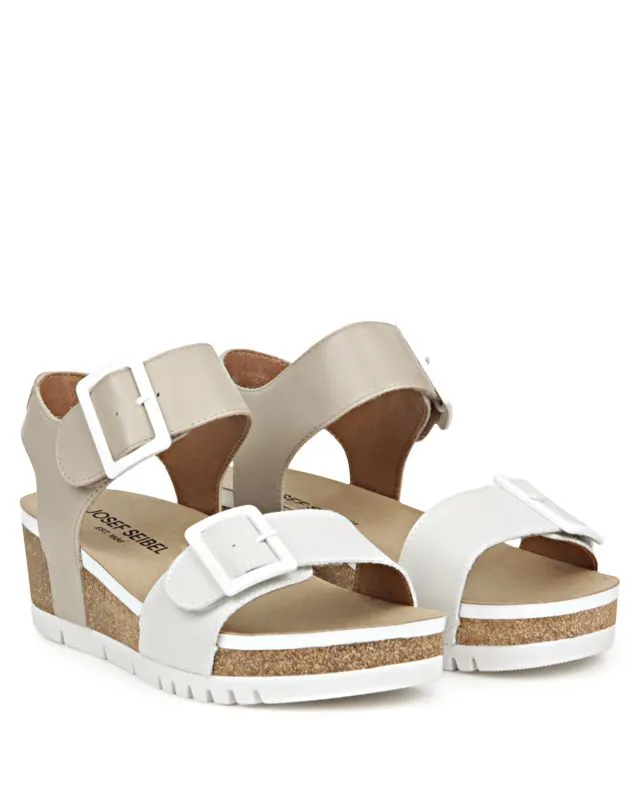 Josef Siebel Quinn 02 Sandals | Metallic   Off-white