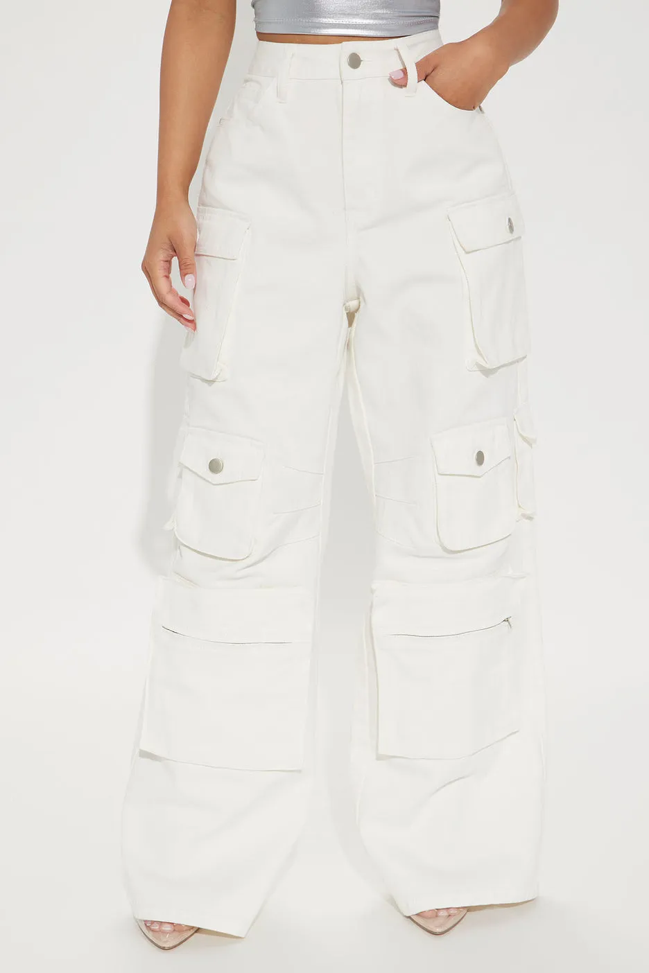 Kylie Stretch Cargo Jeans