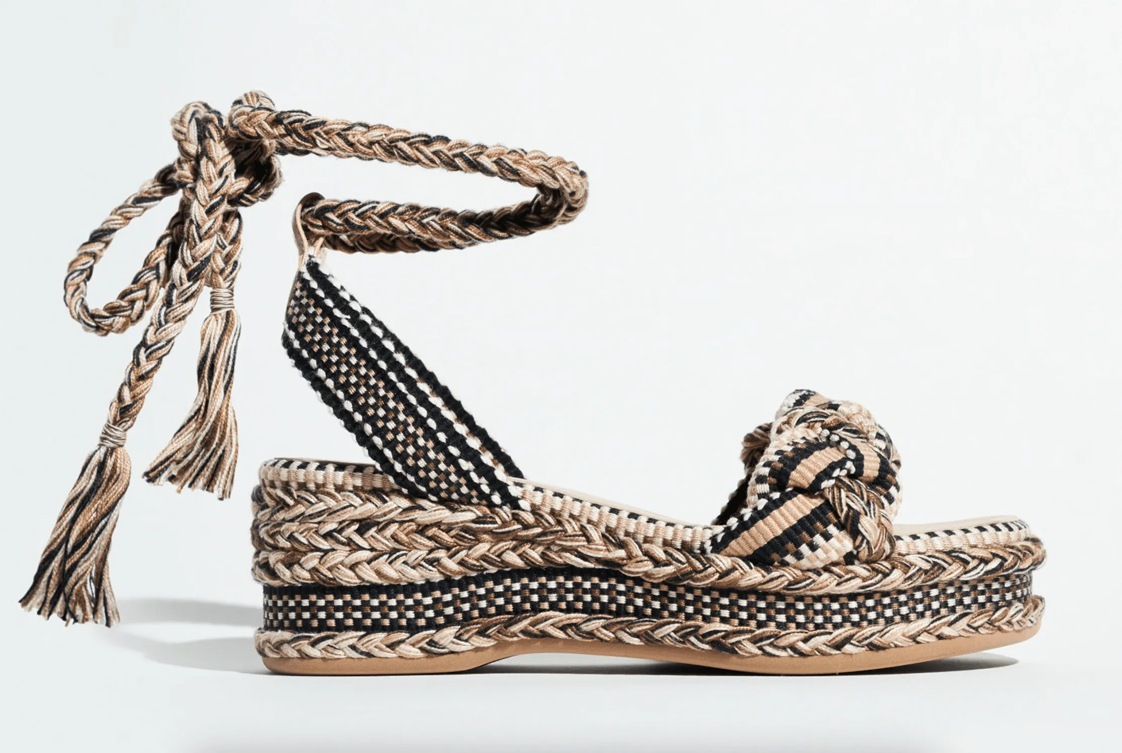 Manuela Wedge Sandal by Amambaih