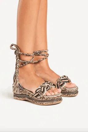 Manuela Wedge Sandal by Amambaih