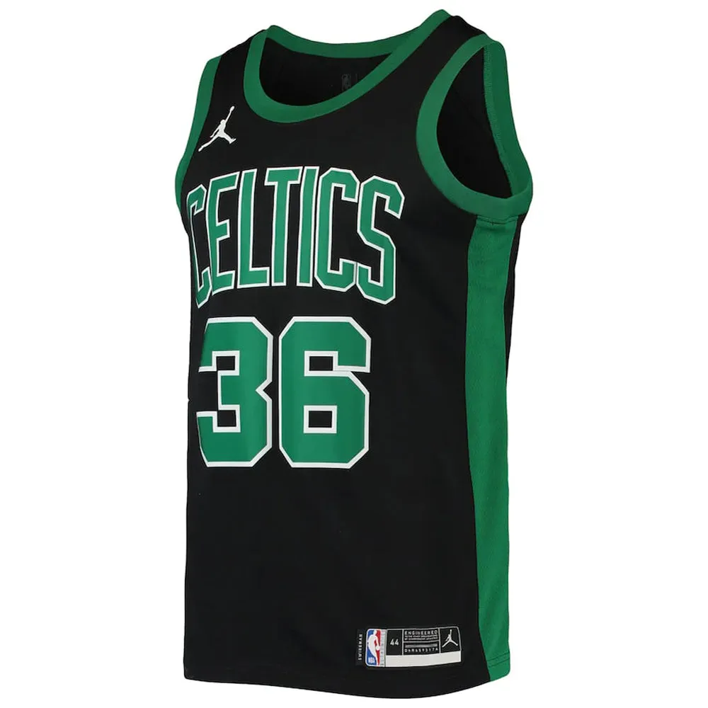 Men's Boston Celtics Marcus Smart Statement Jersey Black