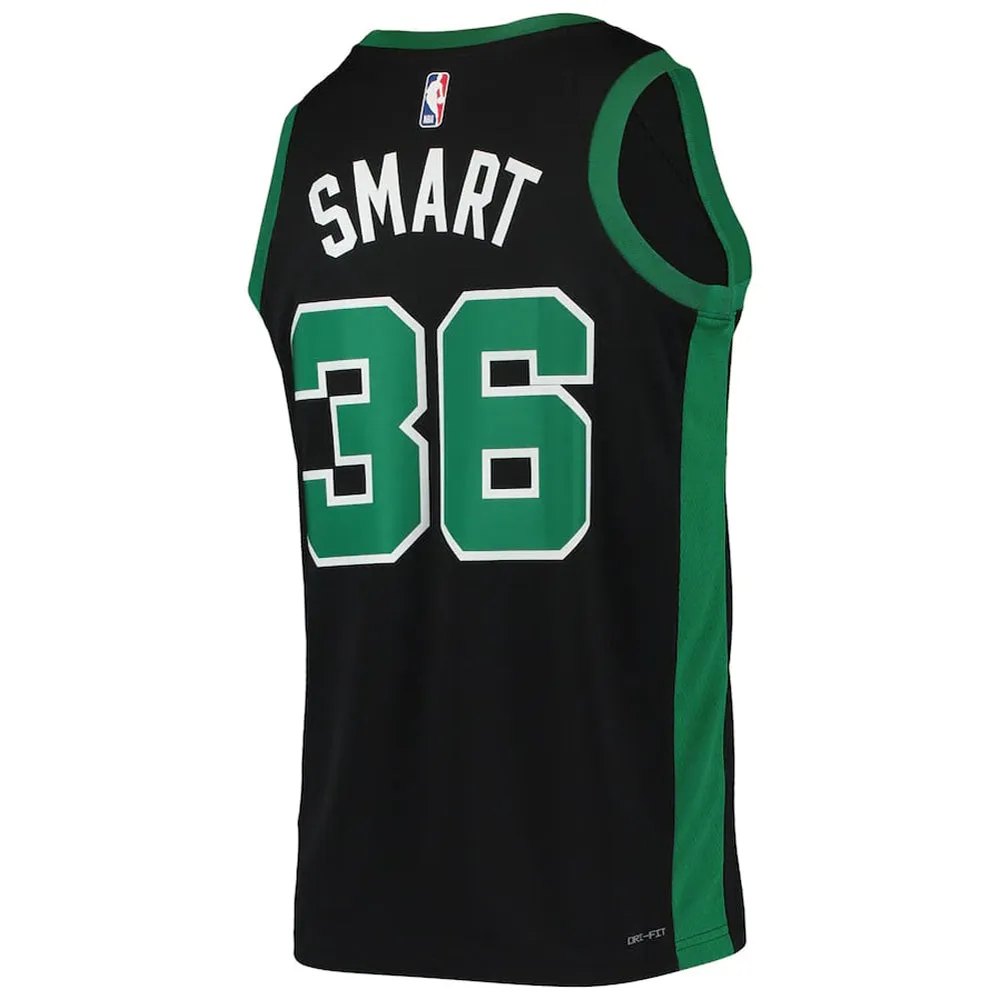 Men's Boston Celtics Marcus Smart Statement Jersey Black