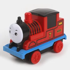 Mini Cartoon Train With Light & Sound For kids