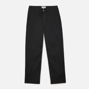 Papa Cotton Twill Jeans - Black