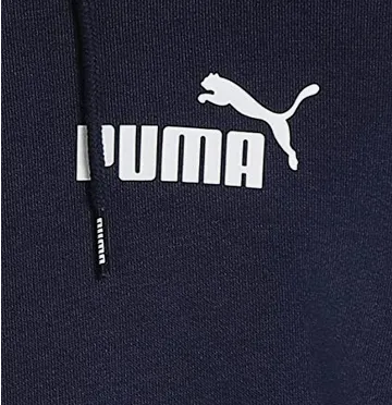 Puma Hoodie with full zip small logo ESS 586704 06 blue