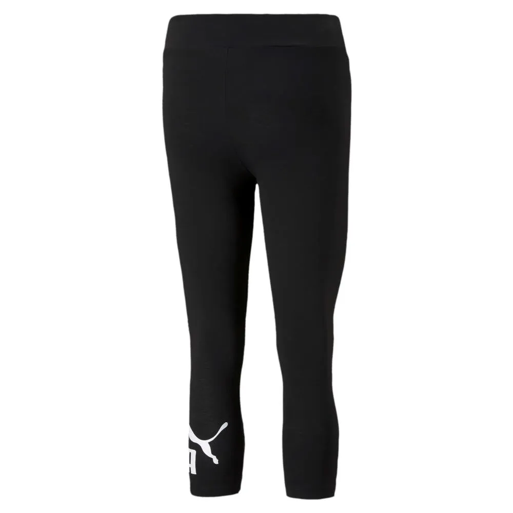 Puma women's sports trousers ESS 3/4 Logo Leggings 586828 01 black