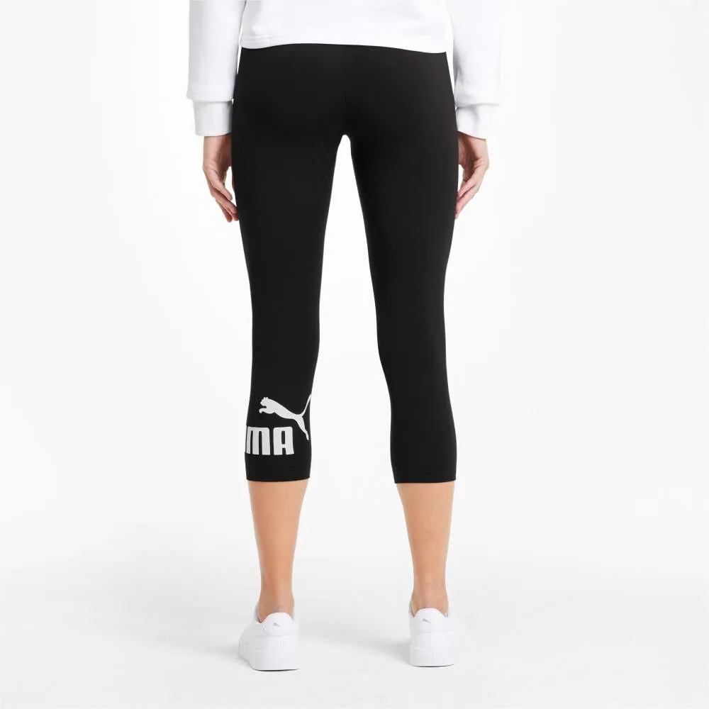 Puma women's sports trousers ESS 3/4 Logo Leggings 586828 01 black