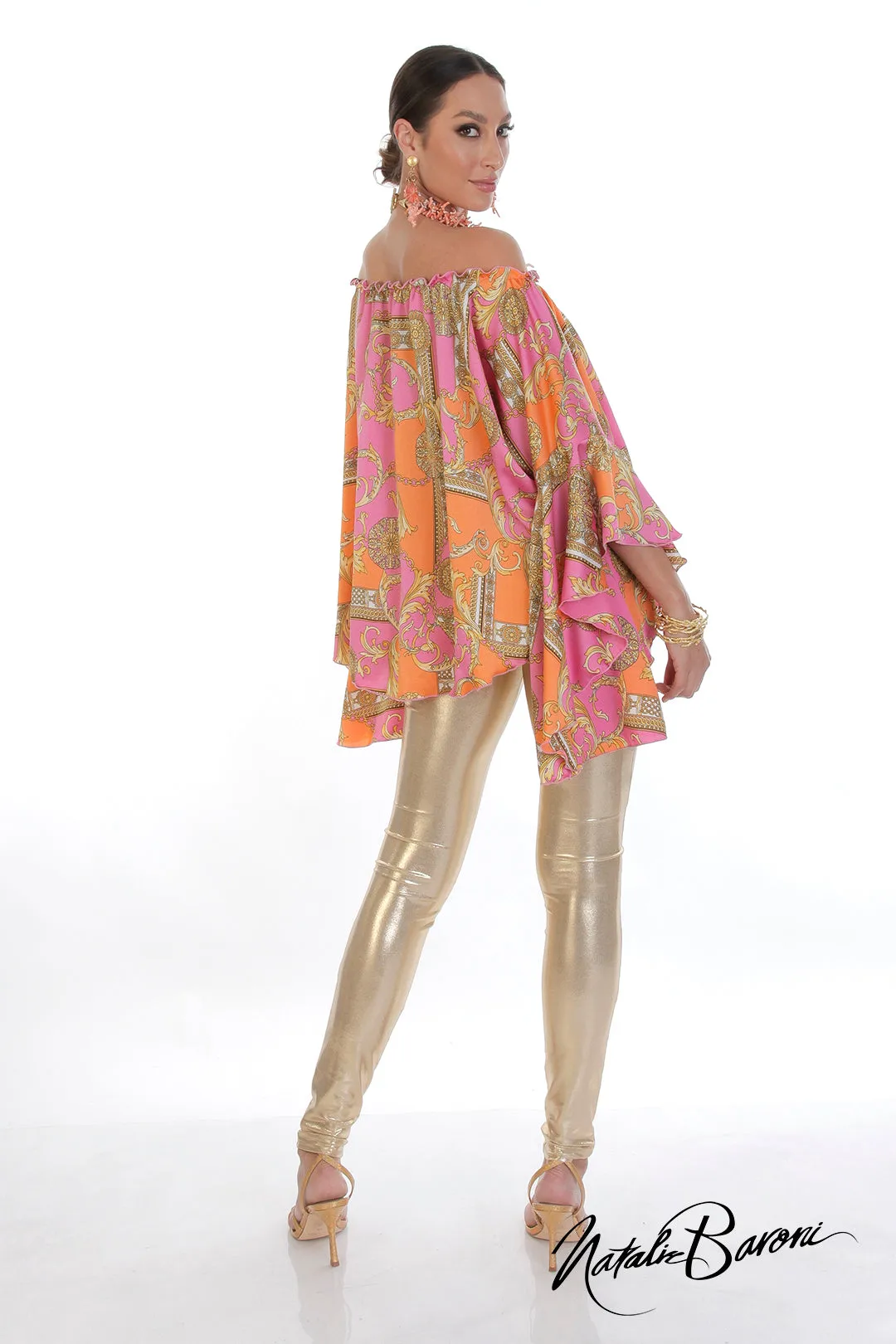 Silk Poetsleeve Top - Murano