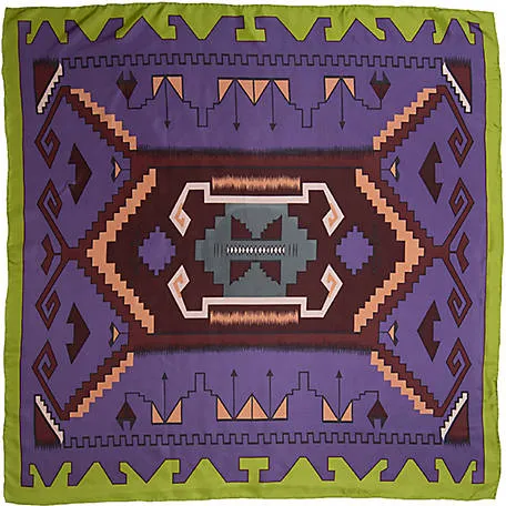 Southwest Silk Scarf