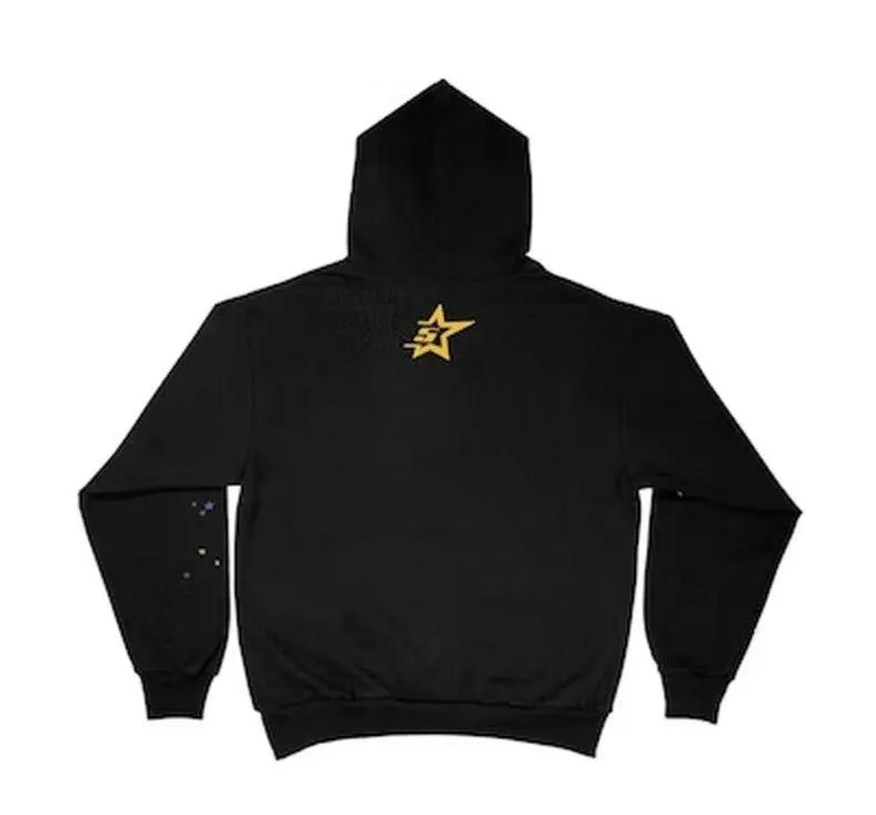 Sp5der P*NK Hoodie Black