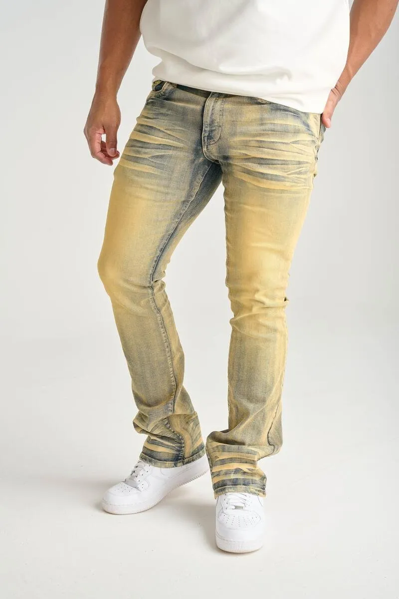 Spark Premium Stretch Stacked Jean (Taupe)