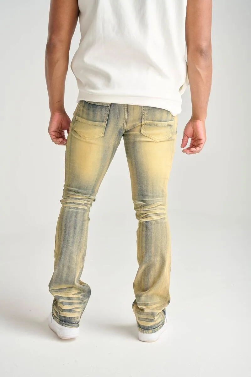 Spark Premium Stretch Stacked Jean (Taupe)