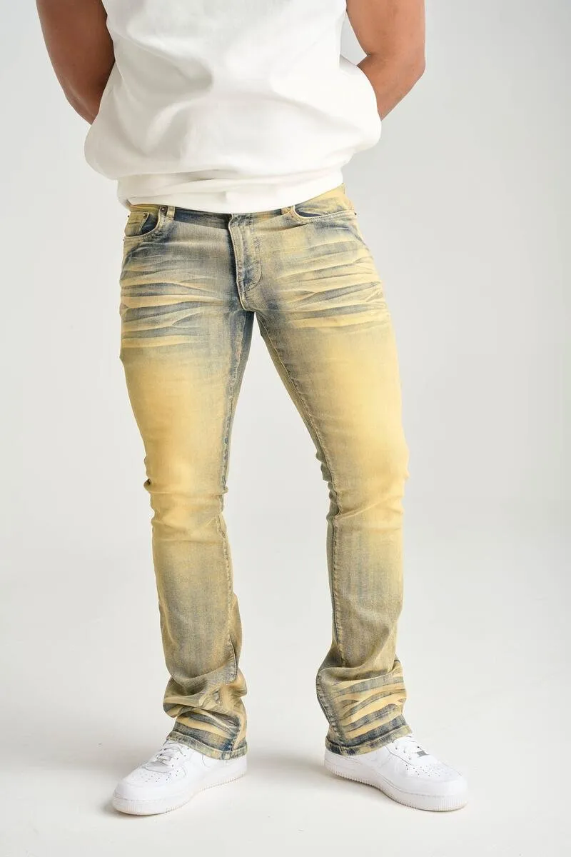 Spark Premium Stretch Stacked Jean (Taupe)