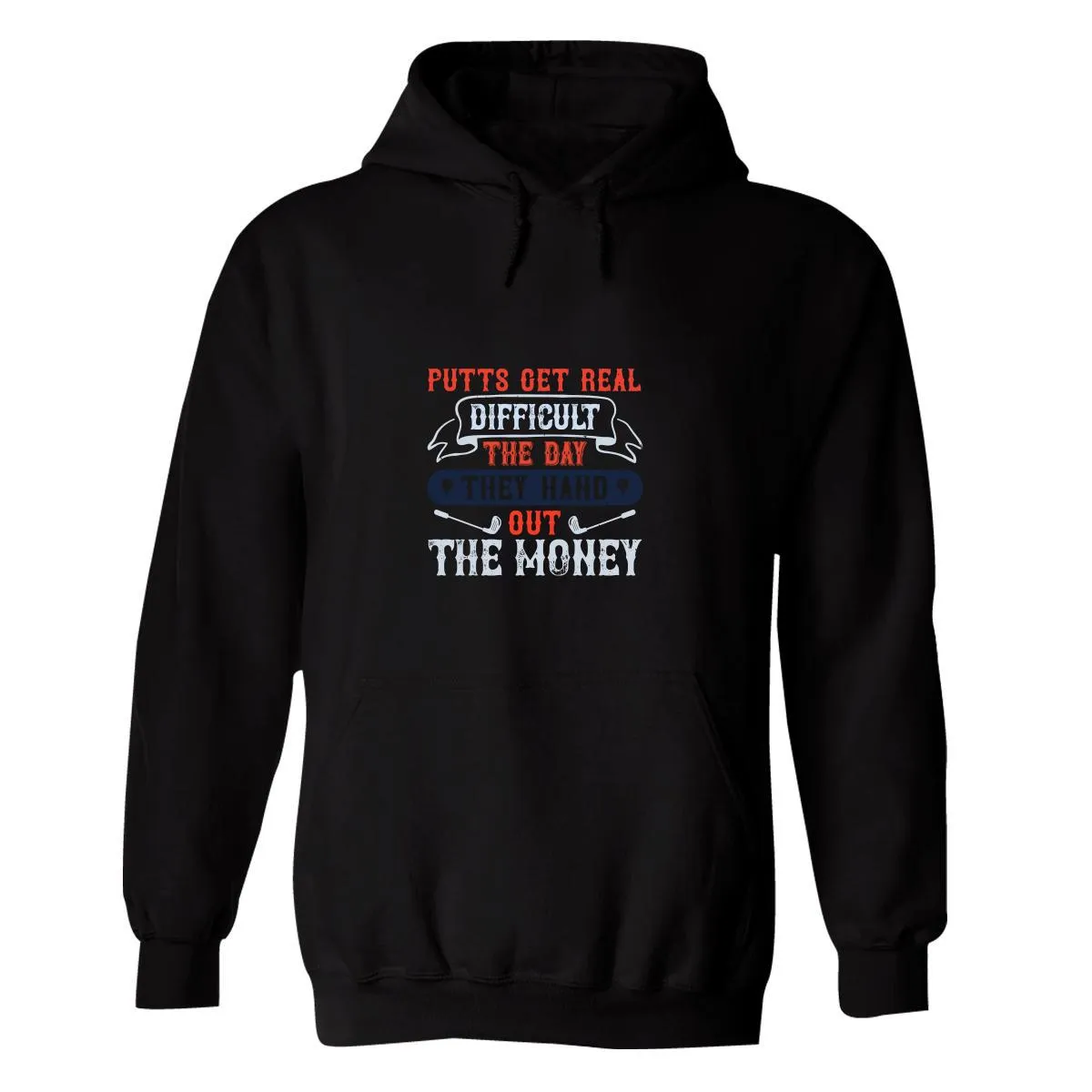 Sudadera Hombre  Hoodie Golf Deporte Frases 034