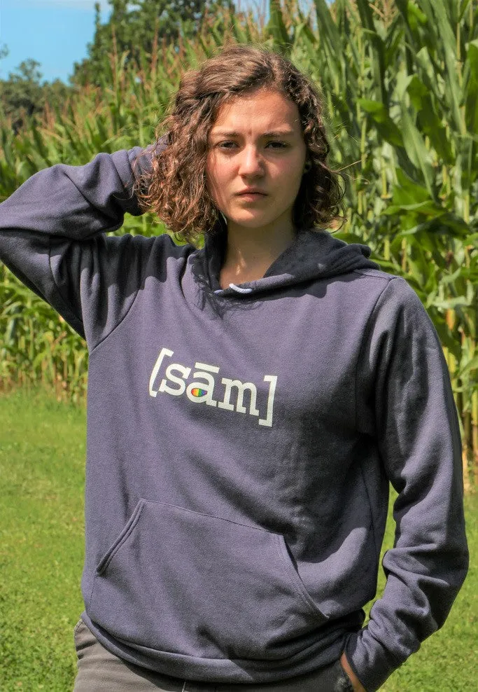 Unisex Hoodie-Heather Navy