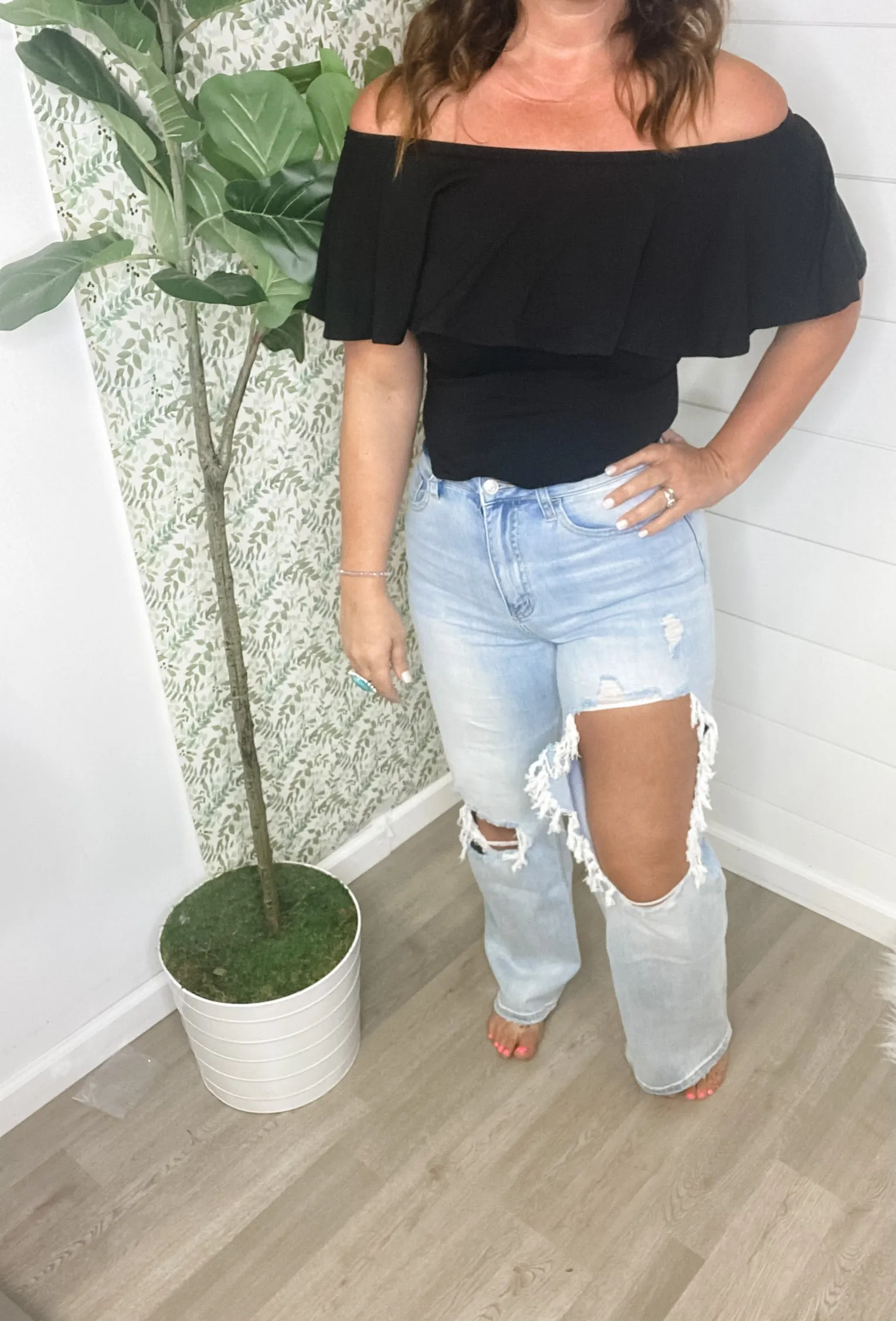 Vervet 90's Vintage Loose Jeans - Commitment